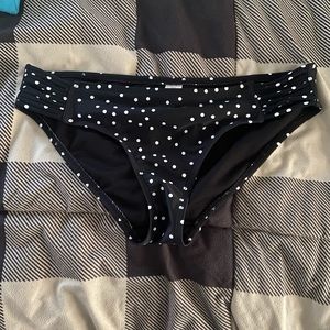 Polka dot bathing suit bottoms